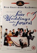 Four Weddings And A Funeral DVD,(VERY GOOD) REGION 4