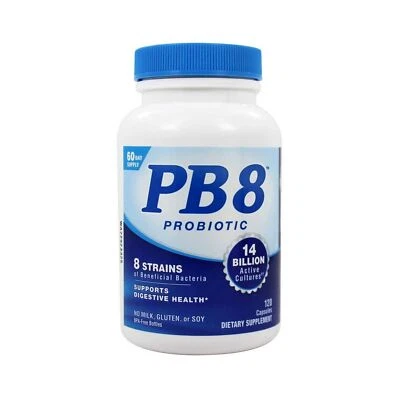 Nutrition Now - PB 8 Pro-Biotic Acidophilus - 120 Capsules (pack of 2) — 第 1/4 张图片
