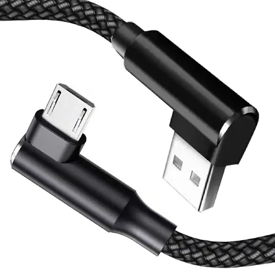Micro USB Schnell Ladekabel Nylon USB Micro Datenkabel für Samsung Huawei LG PS4 - Bild 1 von 4
