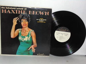 MAXINE BROWN Fabulous Sound Of LP VG+ Vinyl Plays Well 1963 Wand DT91012 - Picture 1 of 3