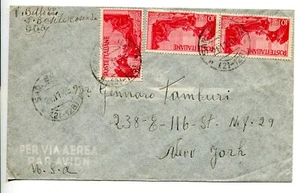 Advent der Republik Lire 10 drei Exemplare auf Umschlag - Bild 1 von 1