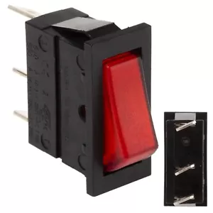 INTERRUTTORE A BILANCIERE NEON ROSSO SOSTITUISCE DUALIT 00034 TOSTAPANE 2/4 SLOT SELETTORE FETTA - Foto 1 di 24