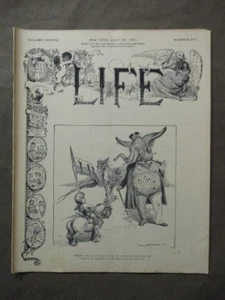 Life Magazine July 25, 1901 Vol. 38 -  # 977 - Picture 1 of 4