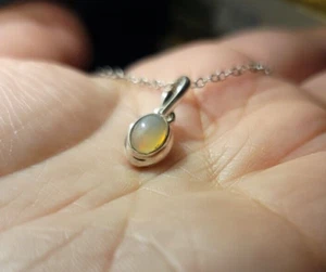 Ethiopian Opal Pendent on .925 SS with SS Chain Included. EOPL563C - Picture 1 of 5