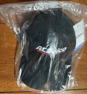 AC Delco Men's Strapback Hat Blue/Red Adult Embroidered Logo New in Sealed Bag - Picture 1 of 3