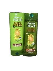 Garnier Fructis Sleek & Shine glättender und stärkender Conditioner 12 Fl. Oz. - Bild 1 von 1