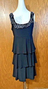 Abito Fienile "Piccolo Abito Nero" Taglia Media Cocktail Party Occasioni Speciali - Foto 1 di 15