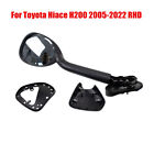 Black Front Left Side Rearview Mirror Assembly for Toyota Hiace H200 2005-2022
