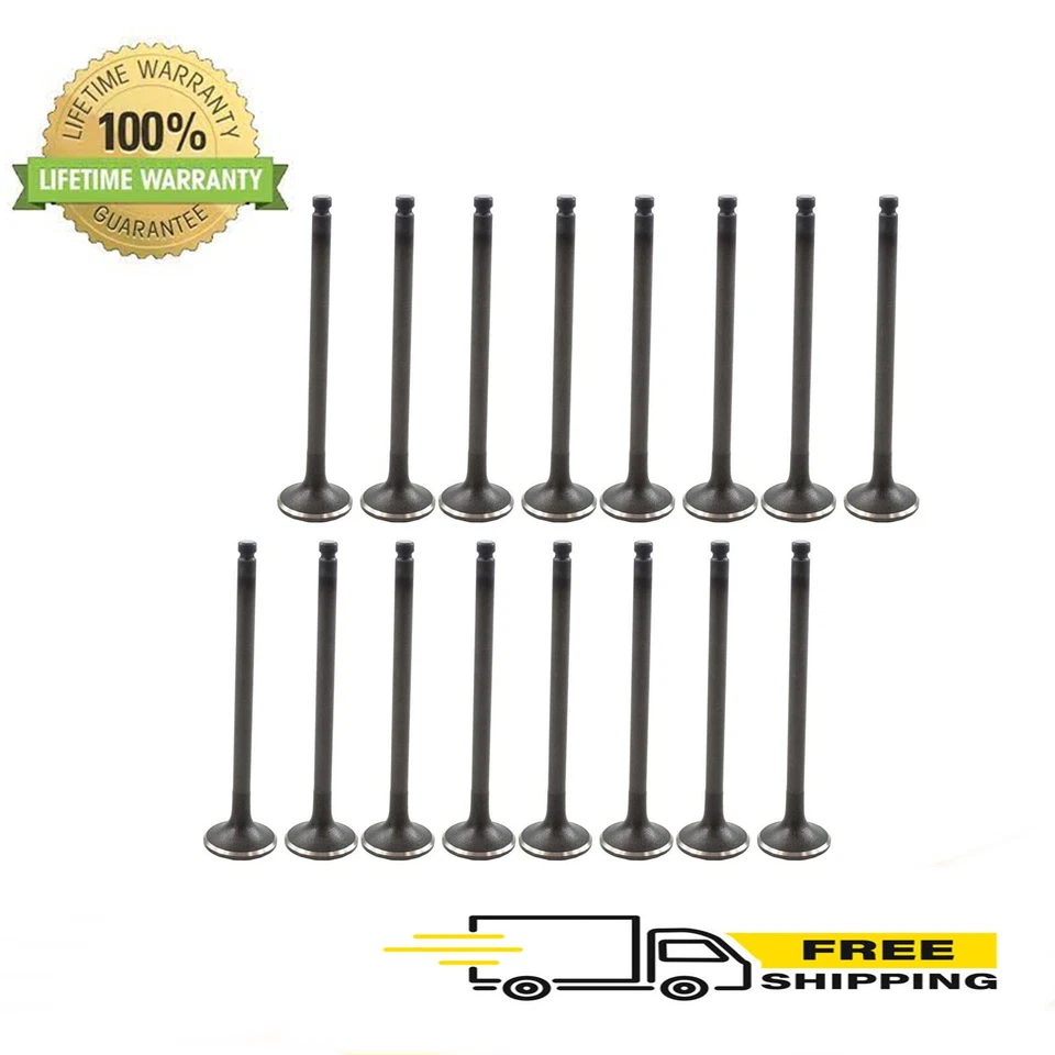 FULL SET-16 INTAKE VALVES fits 98-00 LEXUS 4.0L DOHC V8 1UZFE LS400 SC400 GS400 - Image 1 of 1