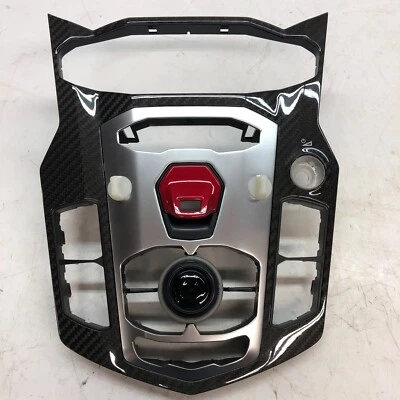 LAMBORGHINI AVENTADOR FIBRA DE CARBONO CONSOLA CENTRAL MMI PLACA FRONTAL OEM 470919609C Foto 1 de 4