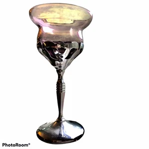 Taza de ratón sorbete de vino vidrio ámbar desmontable con vástago de acero inoxidable perforado - Imagen 1 de 2