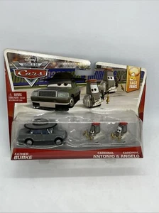 DISNEY PIXAR CARS "FATHER BURKE / CARDINALS ANTONIO & ANGELO" NEU IN VERPACKUNG - Bild 1 von 6