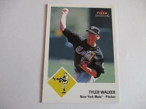 2003 Fleer Tradition 40th Anniversary Tyler Walker Card #348 Serial #50/100 - Picture 1 of 2