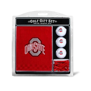 Juego de toallas bordadas de pelotas de golf Ohio State Buckeyes NCAA tamaño reglamentario - Imagen 1 de 2