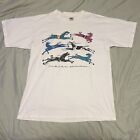 Vintage 90s “Indian Summer” Horse Art T Shirt Single Stitch Shirt Men’s Size XL