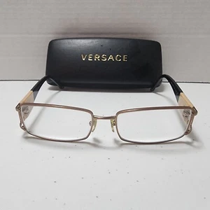 Versace BV14042759 Bronze Eyeglasses 1045 52016-130 Frame Only MOD. 1163-B Case - Picture 1 of 24