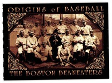 1994 American Archives Origins of Baseball Card - The Boston Beaneaters
