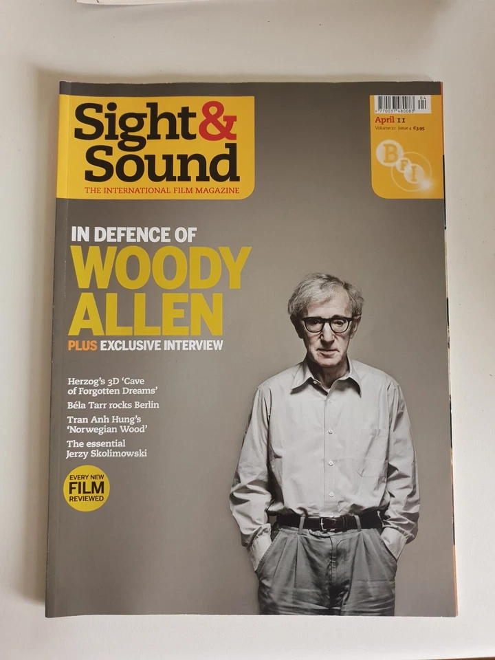 Sight And Sound Magazine April 2011 Volume 21 Issue 4 (Woody Allen) - Image 1 of 1