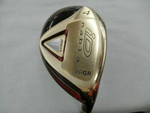 2014model PRGR iD nabla RED U4 R-flex UT Utility Hybrid Golf Clubs - Picture 1 of 3