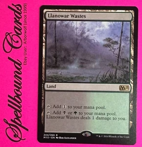 MTG EN x1 Llanowar Wastes (#244/269) Magic 2015 (M15) NM [244131] - Picture 1 of 2