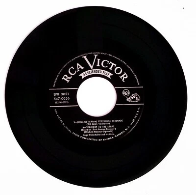 VARIOUS ARTISTS IVE TOLD EVERY LITTLE STAR/DEEP PURPLE RCA VICTOR VINYL 45 78-59 - Image 1 of 2
