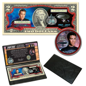 Colección de monedas y monedas de Star Trek: The Next Generation - alférez Wesley Crus - Imagen 1 de 1