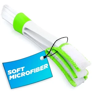 Multifunction Cleaning Brush Car Interior - Vent White+green - Picture 1 of 9