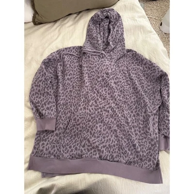 Sudadera con Capucha American Eagle Ahh-Mazingly Suave Estampado de Leopardo Grande Foto 1 de 4