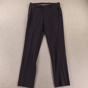 Calvin Klein Pants Mens 30 30x30 Navy Blue Slim Fit Wool Blend Formal Office - Picture 1 of 8