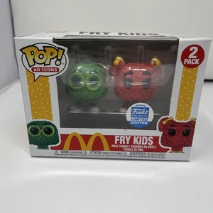 Funko Pop! Vinile: McDonald's - Fry Guys (verde e rosso) - Confezione da 2 - Foto 1 di 6