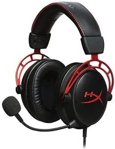 HyperX gaming headset HyperX Cloud Alpha HX-HSCA-RD/AS RED w/Tracking# NEW - Picture 1 of 8