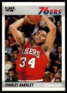 1997-98 Fleer Decade of Excellence Charles Barkley #1 - Picture 1 of 2