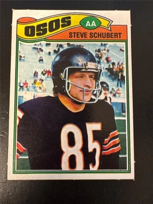 1977 Topps Mexican Steve Schubert Card #502 Bears Nice Card - Image 1 of 2