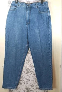 Vintage Route 66 High Waisted Cropped Ankle Petite Jeans 90s Y2K Sz 17 18 - Picture 1 of 9