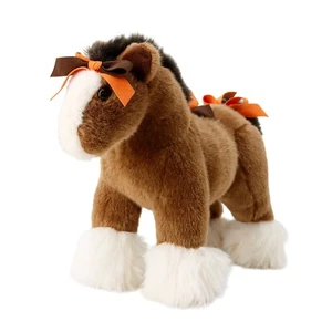 HERMES Hermy Horse Size PPM Polyester100% Brown/Black/Orange H400085M 00 - Picture 1 of 9