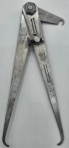 Vintage Brown & Sharpe 6.5" Fine Adjustment Calipers No 827 Machinist Tool - Picture 1 of 10