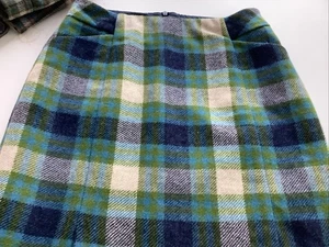 Boden British Tweed By Moon Checked Skirt Size 10 Preloved - Picture 1 of 5