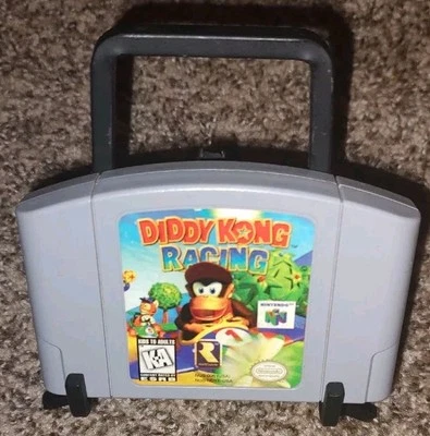 Diddy Kong Racing (Nintendo 64, 1997) N64 Authentic Cartridge Only Tested Works  - Image 1 of 4