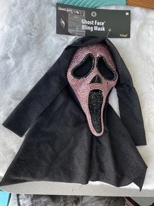 Scream Ghostface Pink Bling Mask NEW - Picture 1 of 5