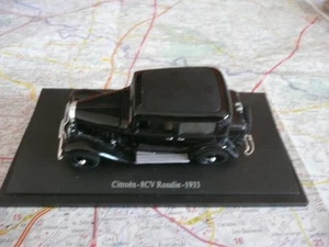 CITROËN Rosalie Noire 1933 Universal Hobbies Passion Citroên 1/43 sur socle - Picture 1 of 1