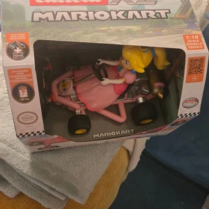 Nintendo Carrera RC Mario Kart Princess PEACH Pipe Car Figure Super Bros Toy - Picture 1 of 4