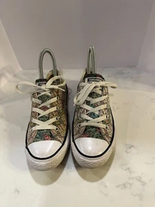 Converse All Star Chuck Taylor Sugar Skull Low Top Kinder Sneaker Größe 2Y - Bild 1 von 7