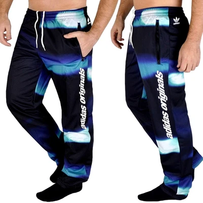 Adidas Homme Pantalon Traning Jogging Loisirs Noir Multicolore Xs S M L XL - Photo 1/4