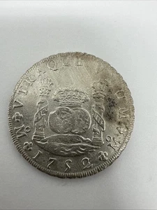 1752 Messico 8 reales DOLLARO PILASTRO #10012 - Foto 1 di 12