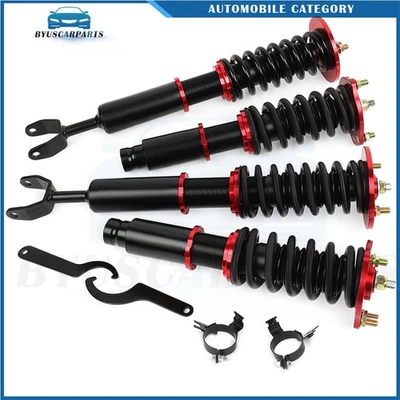 Coilovers For 1992-2001 Honda Prelude Suspension Kits Strut Shocks Adj.Height - Image 1 of 4