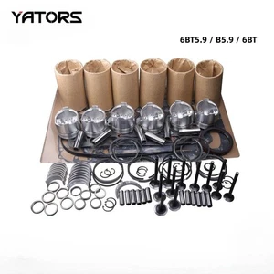 Overhaul Rebuild Kit Compatible with Cummins Engine 6BT5.9 / B5.9 / 6BT - Picture 1 of 6