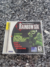 🔥✅ Tom Clancy's Rainbow Six Sega Dreamcast Video Game Eagle Watch Missions