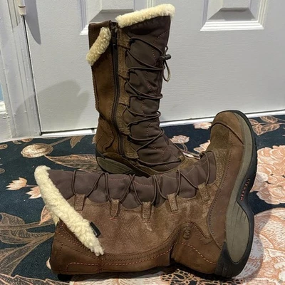 Merrell Impermeable Opti-Cálido Aislado Aire Cojín Marrón Botas Para Mujer Talla 8.5! Foto 1 de 4