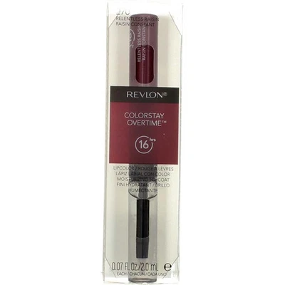 Revlon ColorStay Overtime Lipcolor, Relentless Raisin 270, 0.07 fl oz - Image 1 of 2