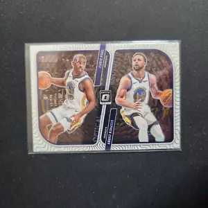 2023-24 Donruss Optic Optical Illusions #5 Stephen Curry Chris Paul Warriors L38 - Picture 1 of 2